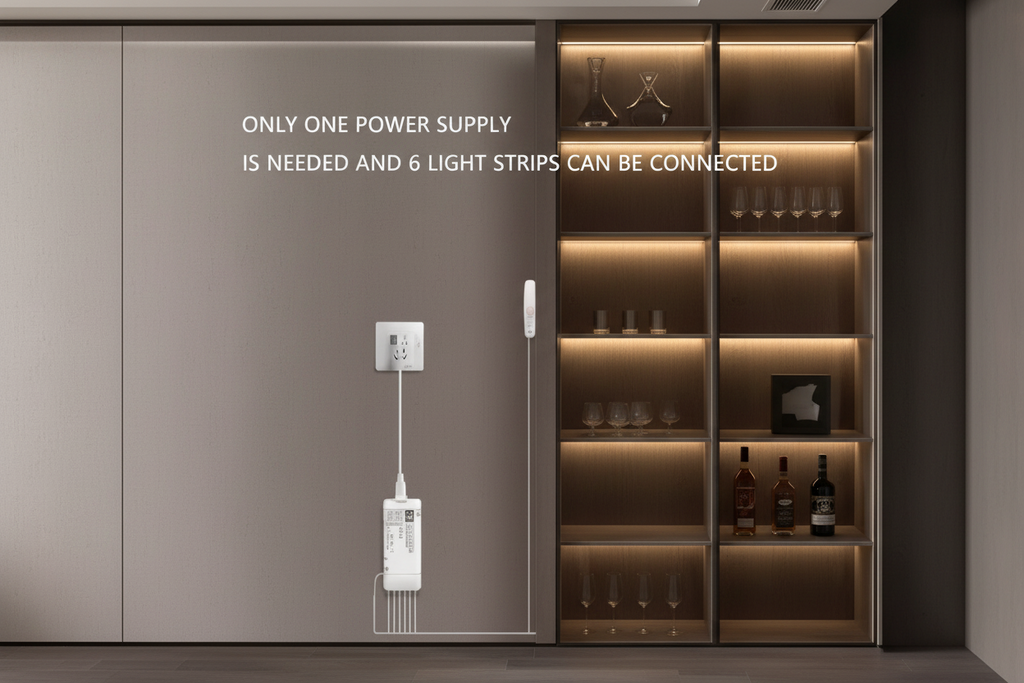 Bande LED COB Tactile à Intensité Réglable