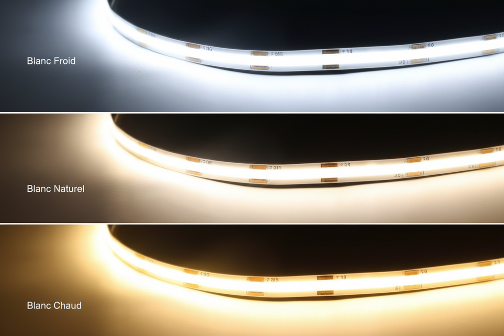 Bande LED COB Tactile à Intensité Réglable