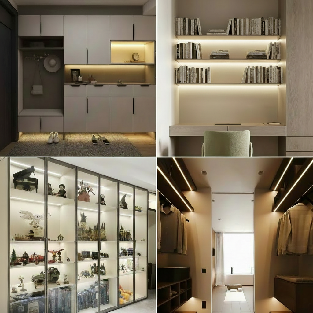 Bande LED COB Tactile à Intensité Réglable