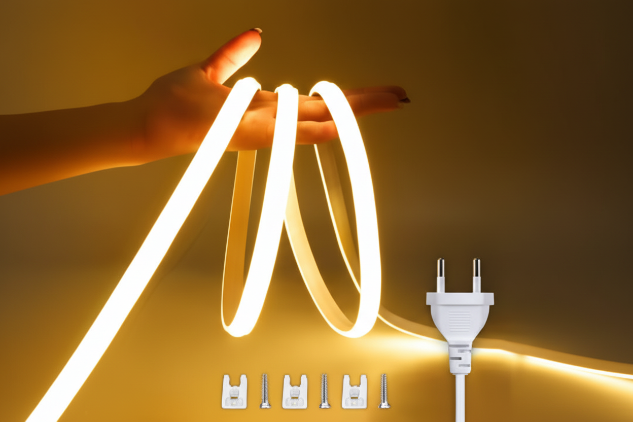 Bande LED COB étanche 220V